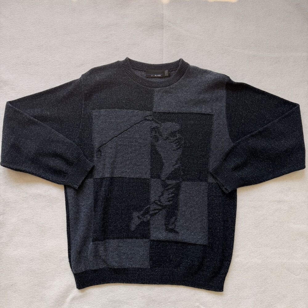 90s Bill Blass Golf Swing Knit Sweater